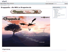 Tablet Screenshot of dragopedia.de